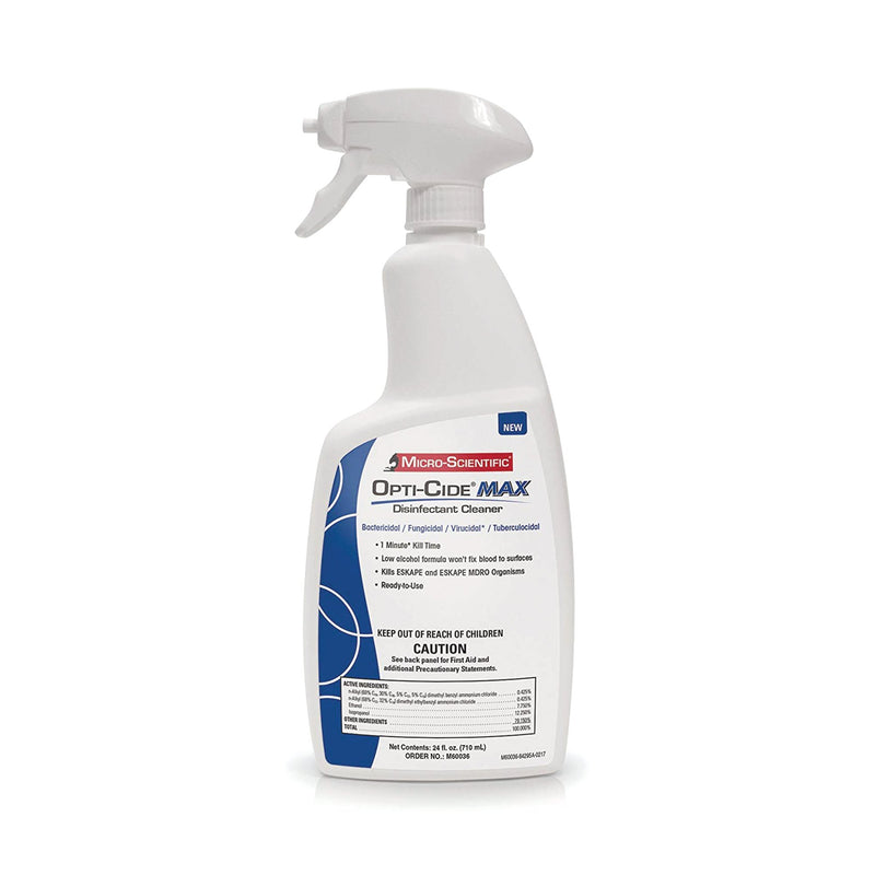 Micro Scientific Opti-Cide® Max Alcohol Based Surface Disinfectant Cleaner, 1 Each (Cleaners and Disinfectants) - Img 1