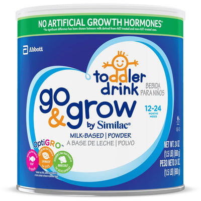 Go & Grow by Similac® Pediatric Oral Supplement, 24 oz. Can, 1 Case of 4 () - Img 1