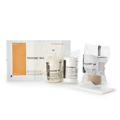 Profore® Lite Self-adherent / Tape Closure 3 Layer Compression Bandage System, 1 Pack (General Wound Care) - Img 2