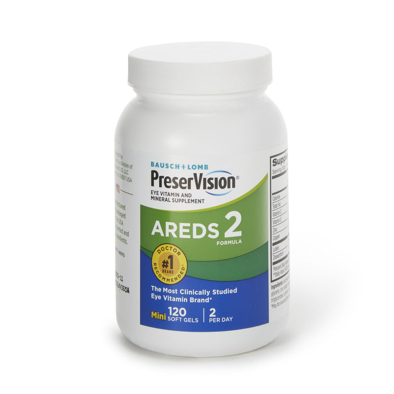 PreserVision® Areds 2 Ascorbic Acid / Vitamin E Eye Supplement, 1 Bottle (Over the Counter) - Img 1