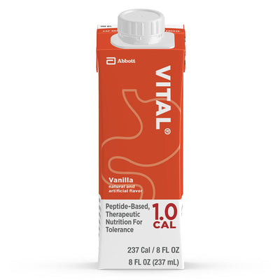 Vital® 1.0 Cal Vanilla Oral Supplement, 8-ounce Carton, 1 Case of 24 (Nutritionals) - Img 1