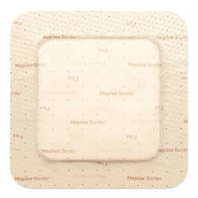 Mepilex® Border Flex Adhesive with Border Foam Dressing, 3 x 3 Inch, 1 Each (Advanced Wound Care) - Img 1