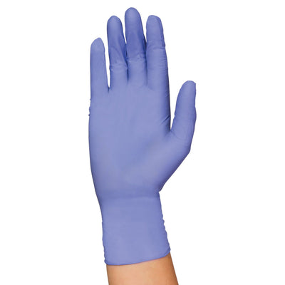 PremierPro™ Plus Exam Glove, Large, Blue, 1 Box of 200 () - Img 1