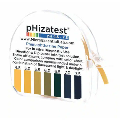 pHizatest® Vaginal pH Test Paper in Dispenser, ¼ Inch x 15 Foot, 1 Pack of 10 () - Img 2