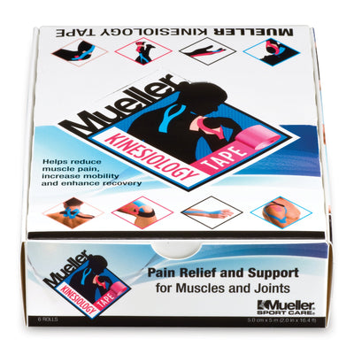 Mueller Kinesiology Tape, 2 Inch x 5 Yard, 1 Box of 6 (General Wound Care) - Img 3