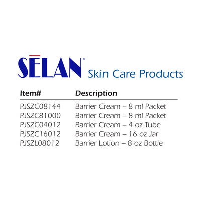 Selan+® Zinc Oxide Barrier Cream and Lotion, 8 mL Individual Packet, 1 Case of 144 (Skin Care) - Img 2