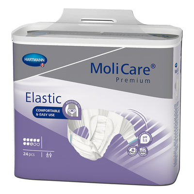 MoliCare® Premium Elastic Incontinence Brief, 8D, X-Large, 1 Bag of 14 () - Img 1