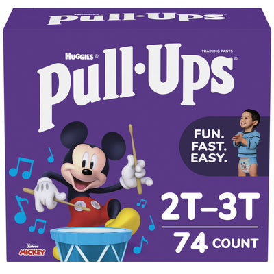 Huggies® Pull-Ups® Learning Designs® Training Pants, 2T to 3T, 74 per Box, 1 Case of 74 () - Img 1