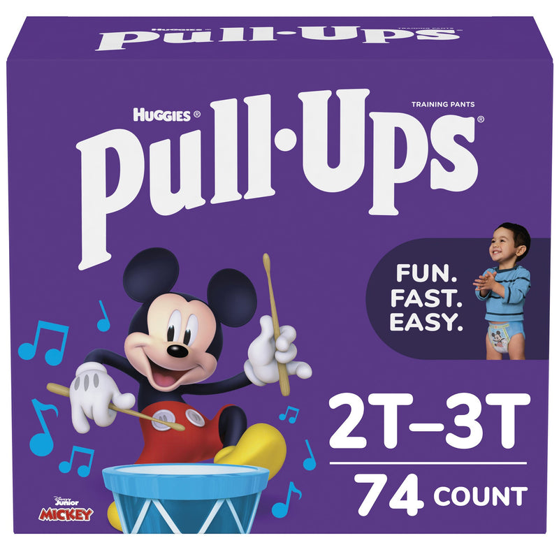 Huggies® Pull-Ups® Learning Designs® Training Pants, 2T to 3T, 74 per Box, 1 Case of 74 () - Img 1