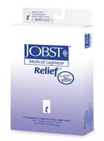 Jobst® Relief® Knee High Compression Stockings, X-Large, 15 - 20 mmHg, 1 Pair (Compression Garments) - Img 1