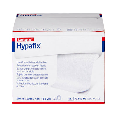Hypafix® Nonwoven Dressing Retention Tape, 4 Inch x 10 Yard, White, 1 Case of 24 (General Wound Care) - Img 2