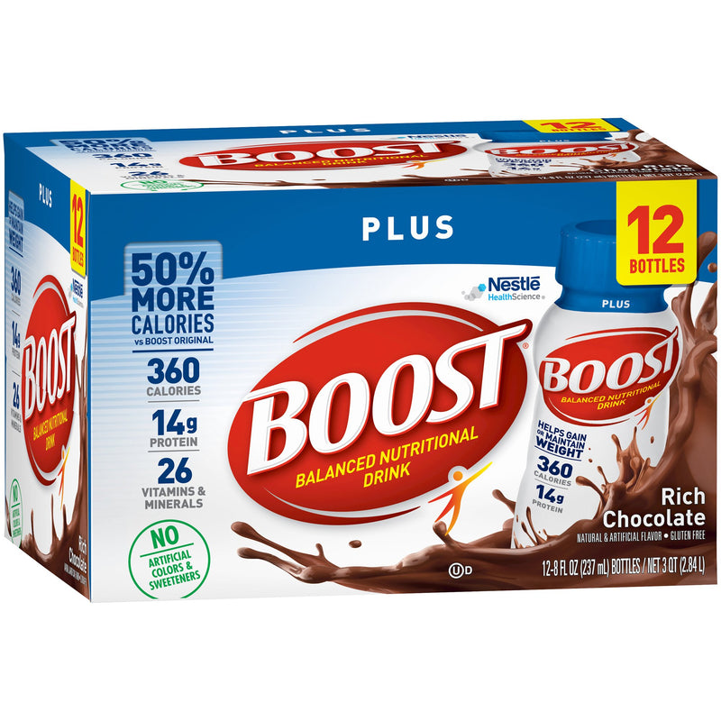 Boost® Plus Chocolate Oral Supplement, 8 oz. Bottle, 1 Each (Nutritionals) - Img 5