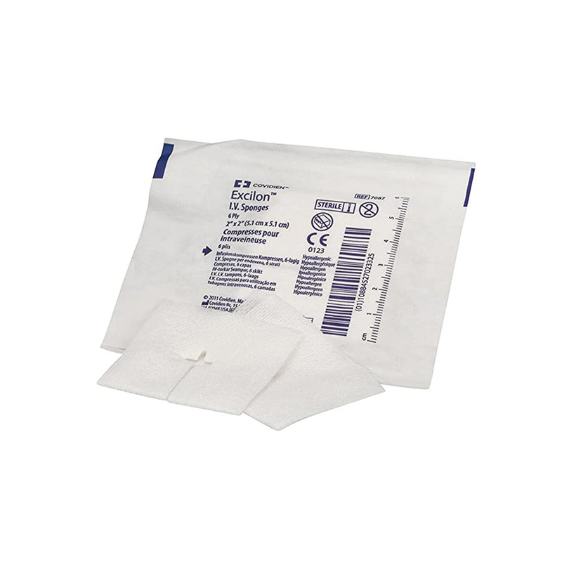 Excilon™ I.V. / Drain Split Dressing, 2 x 2 inch, 1 Pack (General Wound Care) - Img 2