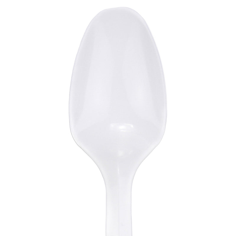 McKesson White Polypropylene Spoon, 5½ Inch Long, 1 Case of 1000 (Eating Utensils) - Img 3