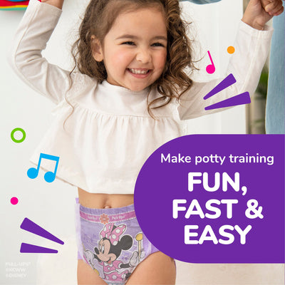 Pull-Ups® Learning Designs® for Girls Training Pants, 4T to 5T, 1 Pack of 17 () - Img 3