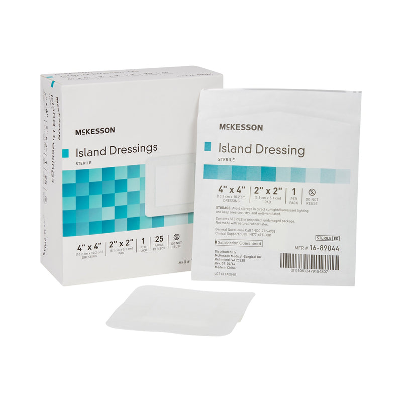 McKesson Adhesive Dressing, 4 x 4 Inch, 1 Box of 25 (General Wound Care) - Img 6