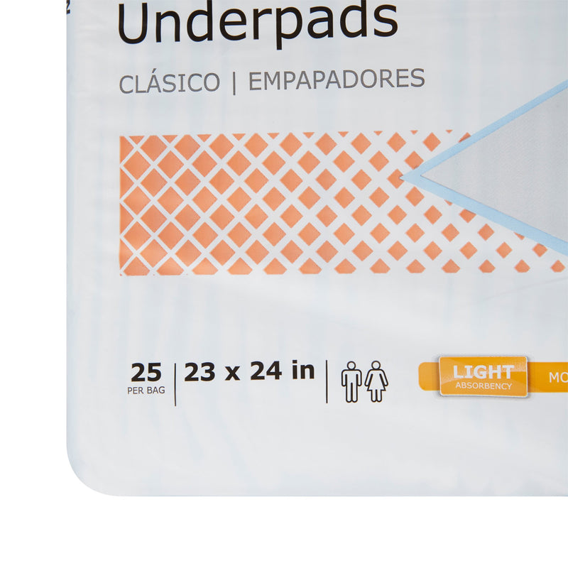 McKesson Classic Plus Underpad, 23 x 24 Inch, 1 Bag of 25 (Underpads) - Img 6