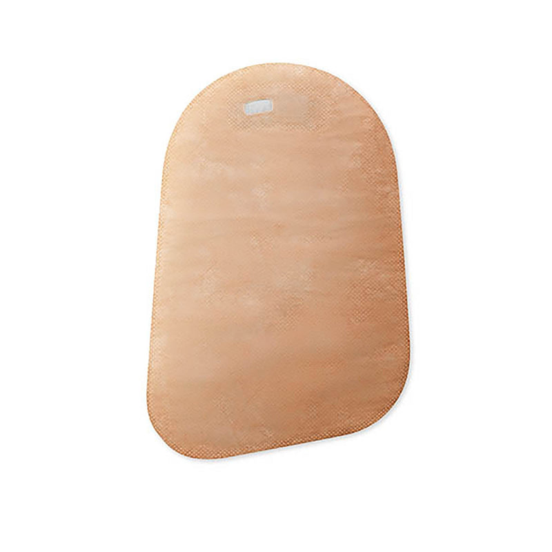 New Image™ Two-Piece Closed End Beige Filtered Ostomy Pouch, 9 Inch Length, 1¾ Inch Flange, 1 Box of 60 (Ostomy Pouches) - Img 3