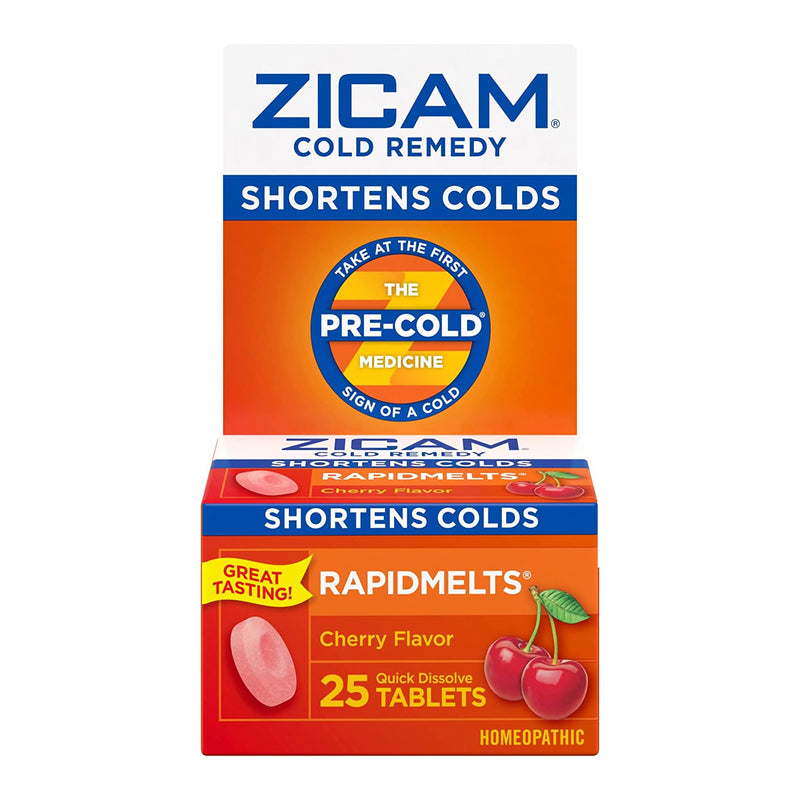 Zicam® Zincum Aceticum / Zincum Gluconicum Cold and Cough Relief, 1 Box of 25 (Over the Counter) - Img 1