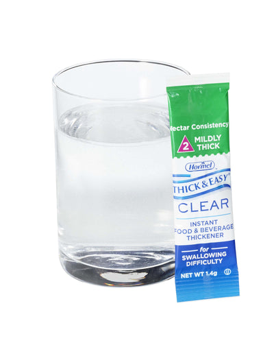 Thick & Easy® Clear Nectar Consistency Food and Beverage Thickener, 1.4-gram Packet, 1 Case of 100 (Nutritionals) - Img 2