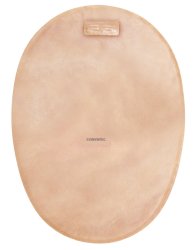 The Natura® + Two-Piece Closed End Beige Filtered Ostomy Pouch, 8 Inch Length, 2¾ Inch Flange, 1 Box of 30 (Ostomy Pouches) - Img 1