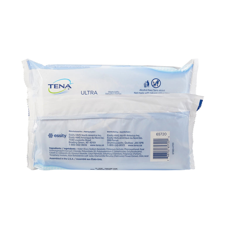 Tena® Ultra Washcloths, Disposable, Soft Pack, 1 Pack of 48 (Skin Care) - Img 3