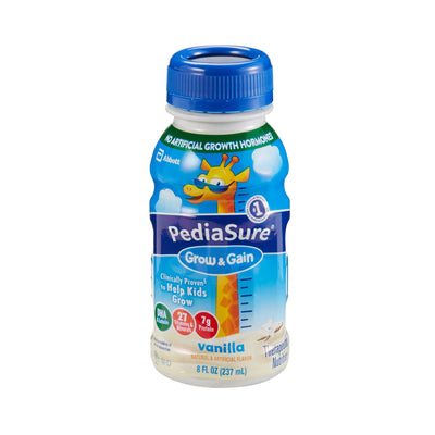 PediaSure® Grow & Gain Vanilla Pediatric Oral Supplement / Tube Feeding Formula, 8 oz. Bottle, 1 Case of 24 () - Img 1