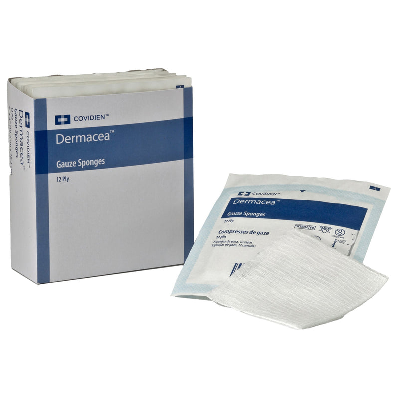 Dermacea™ Sterile Gauze Sponge, 3 x 3 Inch, 1 Box of 25 (General Wound Care) - Img 1