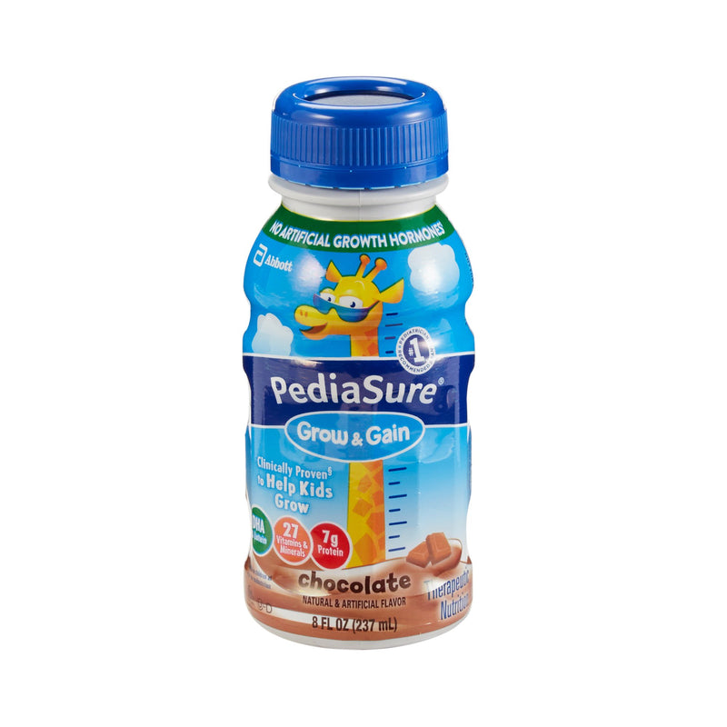 PediaSure® Chocolate Pediatric Oral Supplement / Tube Feeding Formula, 8 oz. Bottle, 1 Case of 24 () - Img 1
