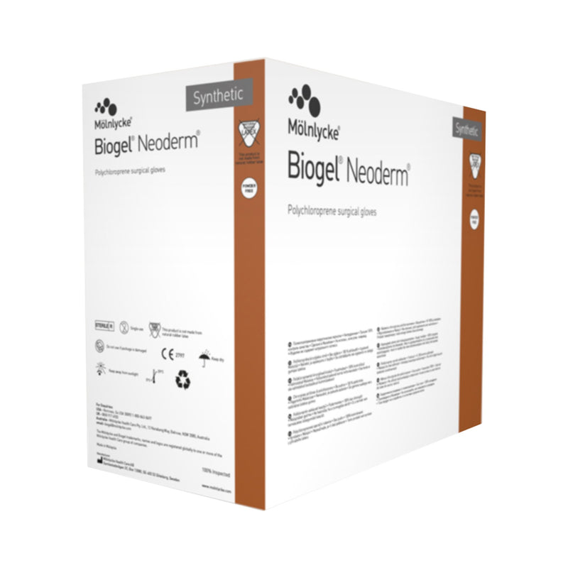 Biogel® NeoDerm® Polyisoprene Surgical Glove, Size 6, Light Brown, 1 Case of 200 () - Img 2