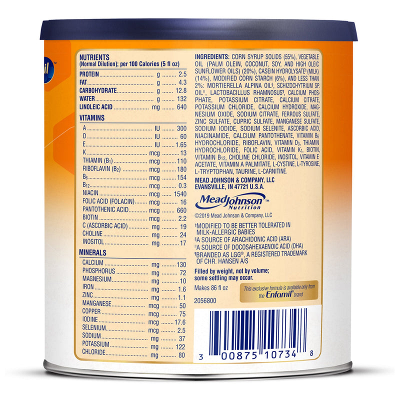 Enfamil® Nutramigen™ with Enflora LGG® Toddler Formula, 12.6 oz. Can, 1 Case of 6 () - Img 2