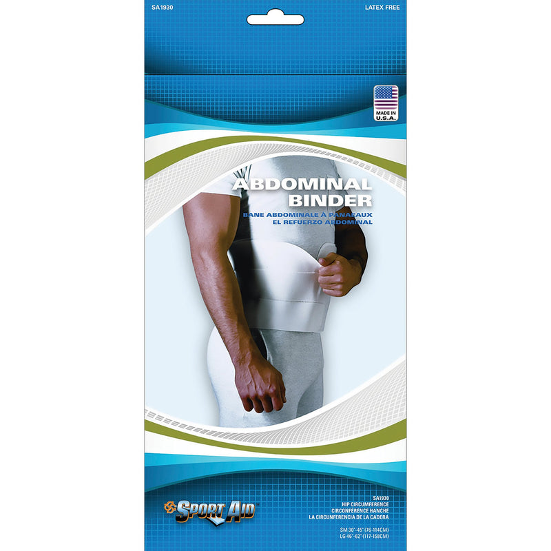 Sport-Aid™ Abdominal Binder, Large, 1 Each (Immobilizers, Splints and Supports) - Img 1