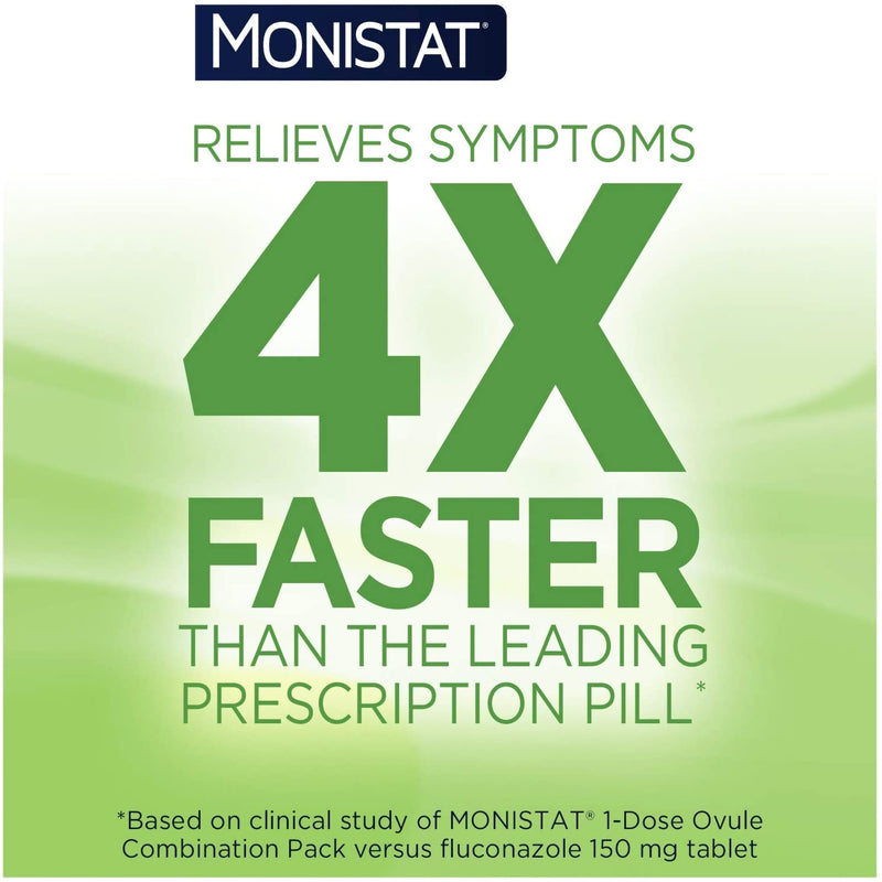 Monistat® Miconazole Nitrate Vaginal Antifungal, 1 Box of 3 (Over the Counter) - Img 6