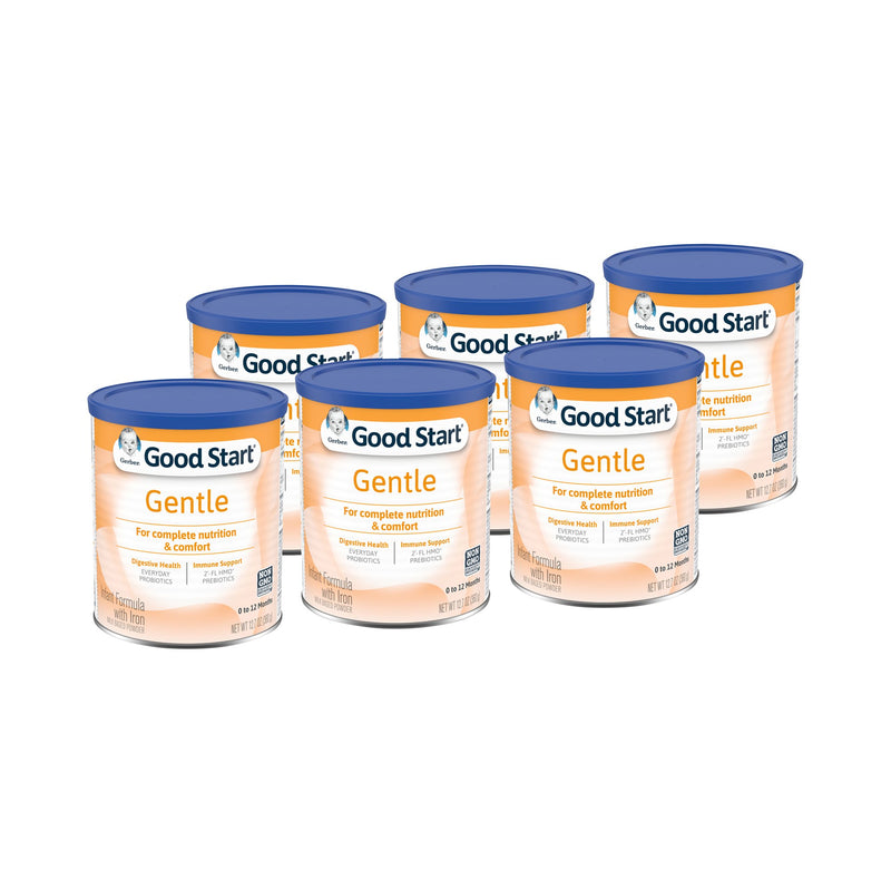 Gerber® Good Start® Gentle Powder Infant Formula, 12.7 oz. Tub, 1 Case of 6 () - Img 3