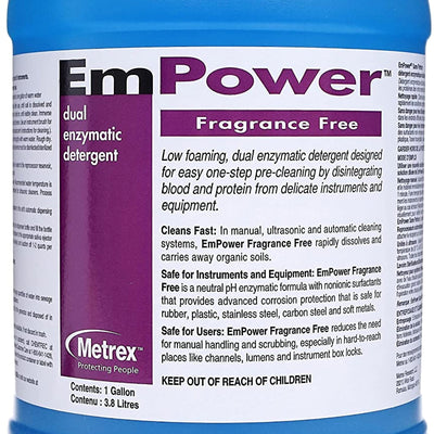 EmPower® Fragrance Free Dual Enzymatic Instrument Detergent / Presoak, 1 Case of 4 (Cleaners and Solutions) - Img 3