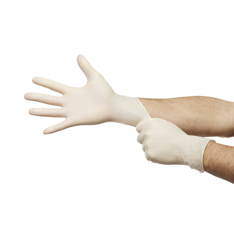 Micro-Touch® Elite® Exam Glove, Medium, Ivory, 1 Case of 1000 () - Img 3