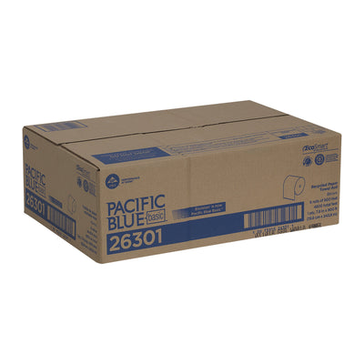 Pacific Blue Basic™ Brown Paper Towel, 7-7/8 Inch x 800 Foot, 6 Rolls per Case, 1 Case of 6 (Paper Towels) - Img 5