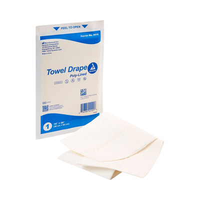 dynarex® Sterile Towel General Purpose Drape, 18 x 26 Inch, 1 Case of 300 (Procedure Drapes and Sheets) - Img 1