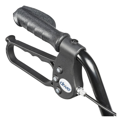 drive™ 4 Wheel Rollator, Blue, 1 Each (Mobility) - Img 7