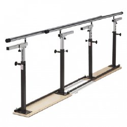 PARALLEL BARS, FOLDING S/STL ADJ HT 10' (Exercise Equipment) - Img 2