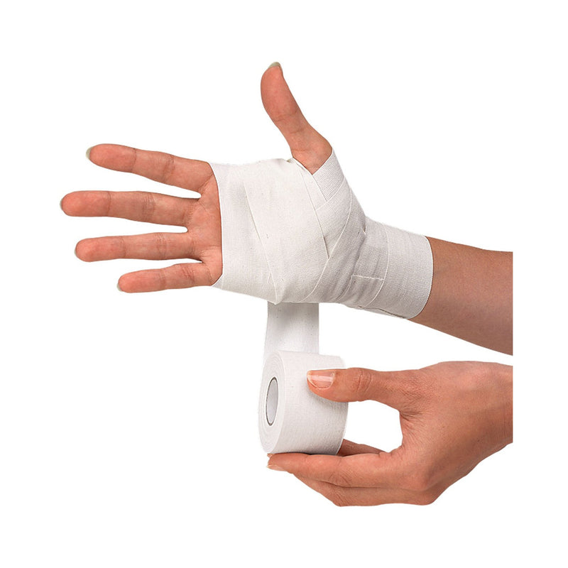 MTape® Cotton / Zinc Oxide Athletic Tape, 1-1/2 Inch x 15 Yard, White, 1 Case of 32 (General Wound Care) - Img 2