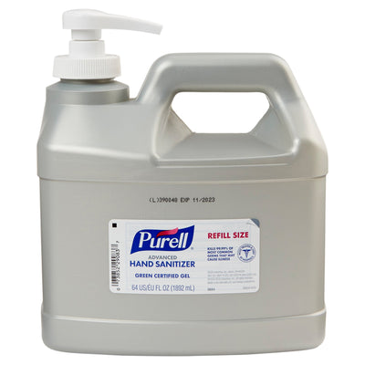 Purell® Advanced Green Certified Hand Sanitizer Gel, 64 oz. Refill, 1 Each (Skin Care) - Img 1