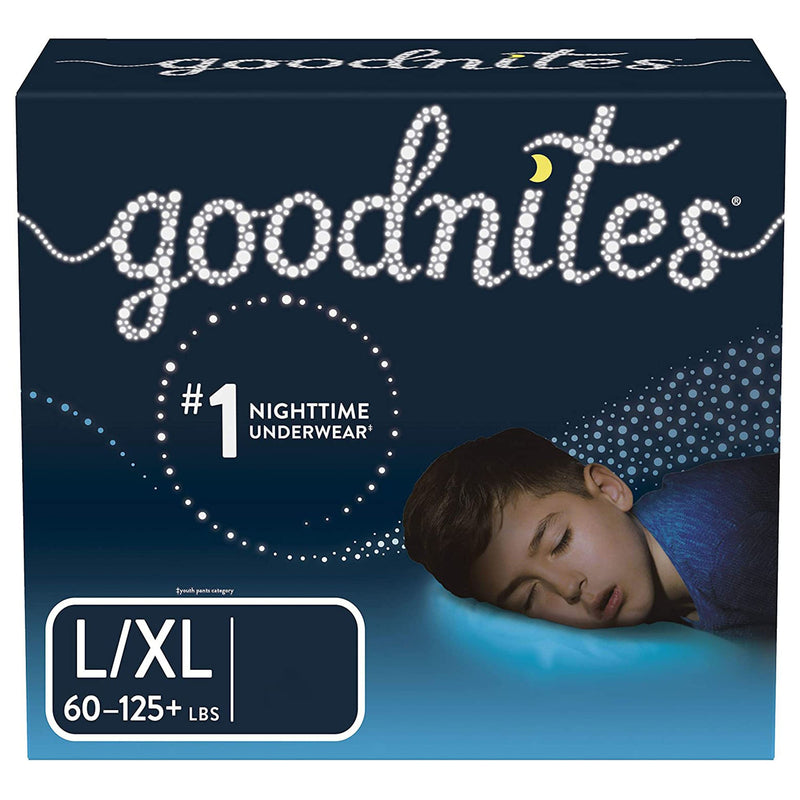 GoodNites® Night Time Underwear For Boys, X-Large, 1 Case of 28 () - Img 1