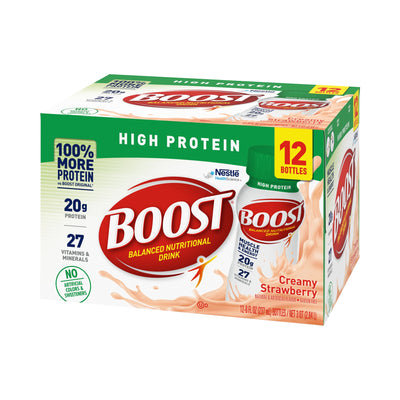 Boost® High Protein Strawberry Oral Supplement, 8 oz. Bottle, 1 Case of 24 (Nutritionals) - Img 7