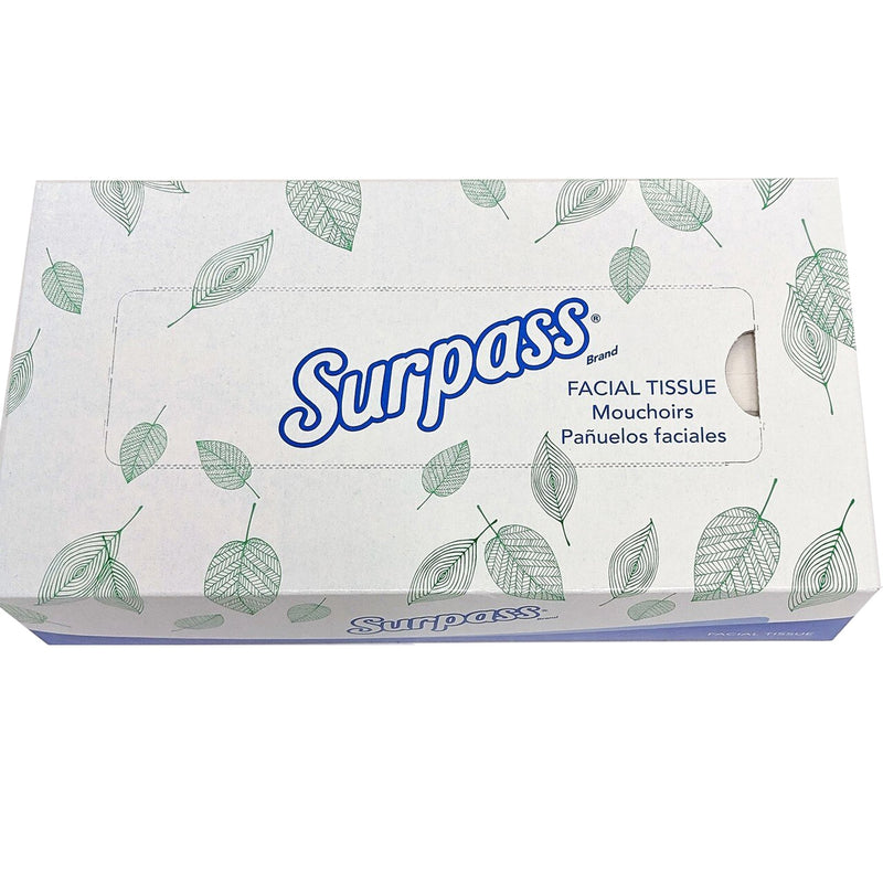 Surpass® Facial Tissue, 100 per Box, 1 Case of 3000 (Facial Tissues) - Img 3