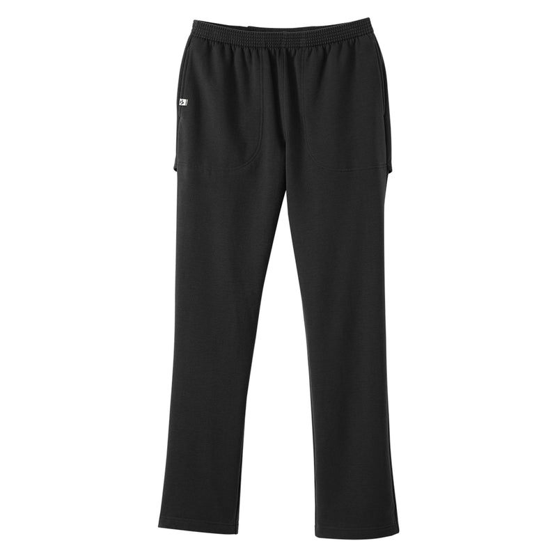 PANTS, FLEECE WMNS OPEN BACK SEAMLESS BLK XLG (Pants and Scrubs) - Img 1