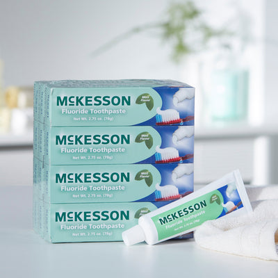 McKesson Toothpaste, Mint Flavor, Tube, 2.75 oz, 1 Case of 144 (Mouth Care) - Img 8