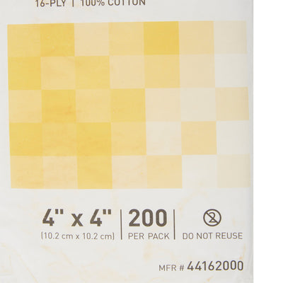 McKesson NonSterile Gauze Sponge, 4 x 4 Inch, 1 Case of 2000 (General Wound Care) - Img 9