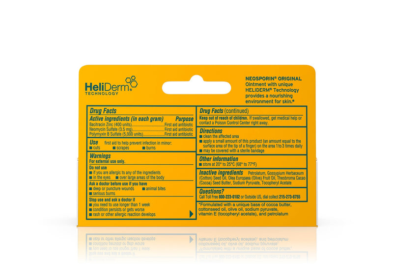 Neosporin® First Aid Antibiotic Ointment, 0.5 oz. Tube, 1 Pack of 6 (Over the Counter) - Img 3