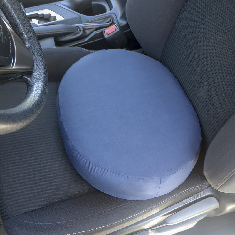 Mabis Healthcare Molded Foam Doughnut Seat Cushion, 16 Inch, Navy, 1 Each (Chair Pads) - Img 3